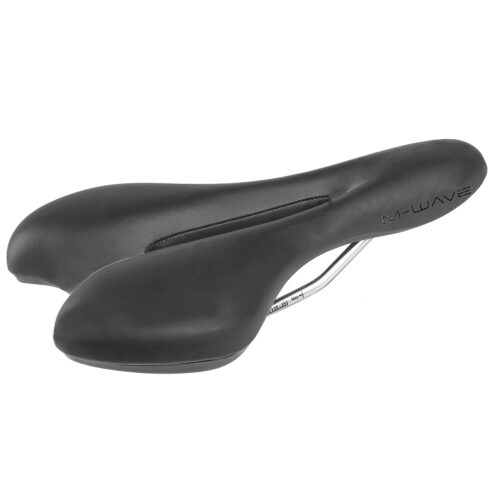Sadul M-WAVE Comp VI racing saddle, õhutusavaga, must