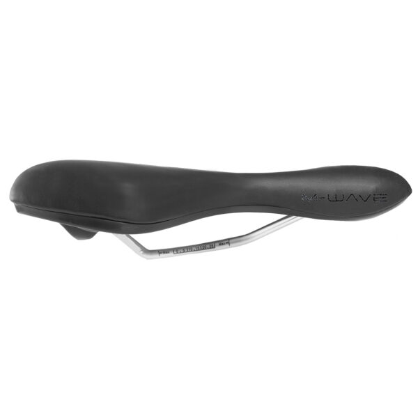 Sadul M-WAVE Comp VI racing saddle, õhutusavaga, must