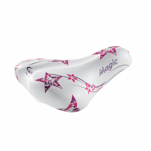 Sadul SELLE MONTE GRAPPA Magic 20"-24", valge-roosa