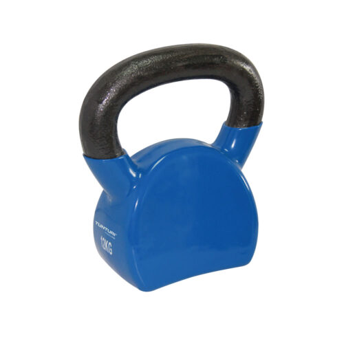 Sangpomm-TUNTURI-Vinyl-Kettlebell-12kg-sinine-3 Sangpomm TUNTURI Vinyl Kettlebell 12kg, sinine