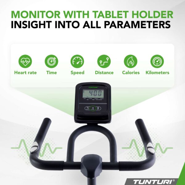 Spinningratas-velotrenazoor-TUNTURI-Cardio-Fit-S20-Sprinter-Bike-4 Spinningratas TUNTURI Cardio Fit S20 Sprinter Bike