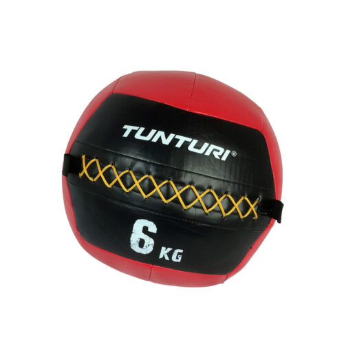 Topispall-Tunturi-Wall-Ball-6-kg-punane-2 Topispall Tunturi Wall Ball 6 kg, punane