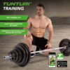 Tõstekangikomplekt TUNTURI 140kg Tri-Grip Barbell Set