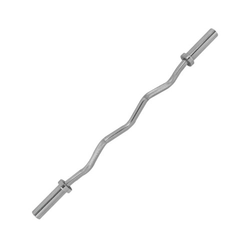Tostekang-TUNTURI-Olympic-Curlbar-SpringCol-Chrome-120cm Tõstekang TUNTURI Olympic Curlbar Chrome, 50 mm, 120cm, SpringCol