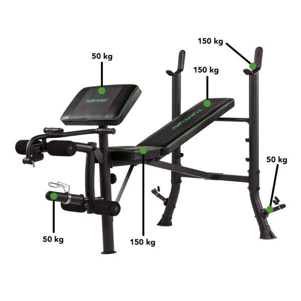 Tostepink-TUNTURI-WB40-Compact-Width-Weight-Bench-6 Tõstepink TUNTURI WB40 Compact Width Weight Bench