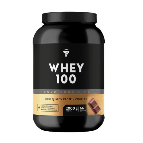 Valgupulber-TREC-GOLD-CORE-LINE-WHEY-100-CHOCOLATE-2000g Valgupulber TREC GOLD CORE LINE WHEY 100 CHOCOLATE 2000g