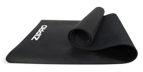 Võimlemismatt joogapaelaga ZIPRO Training Mat with Yoga Strap, must