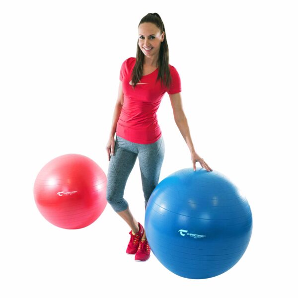 Voimlemispall-CHRISTOPEIT-65-cm-roosa-2 Võimlemispall CHRISTOPEIT 65 cm, roosa