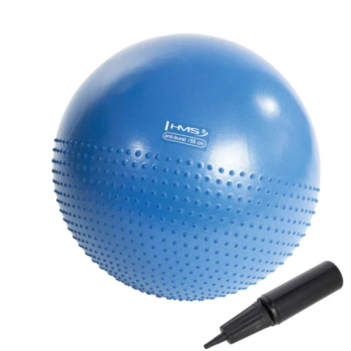 Voimlemispall-HMS-YB03N-Gym-Ball-55-cm-sinine-1 Võimlemispall HMS YB03N Gym Ball 55 cm, sinine