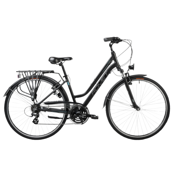 arkus-romet-gazela-2023-blackblue Jalgratas ROMET Gazela, must