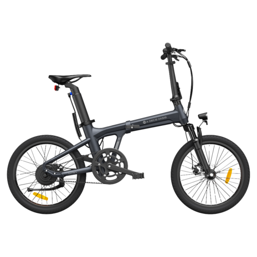 elektrijalgratas-A20S-Lite-Grey-01 Kokkupandav elektrijalgratas ADO A20S AIR esiamordiga, hall