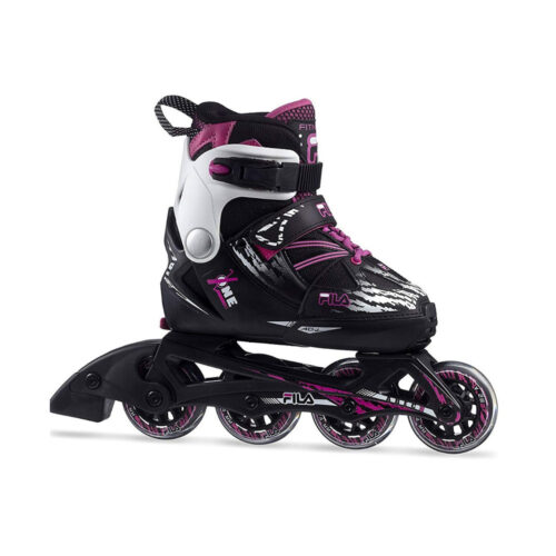 Lasterulluisud FILA X-One G, must-roosa (S)