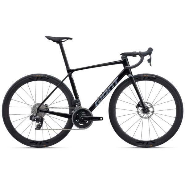 jalgratas-GIANT-TCR-Advanced-Pro-1-AXS-Carbon-2024-Chrome Maanteeratas GIANT TCR Advanced Pro 1-AXS, Carbon (M)
