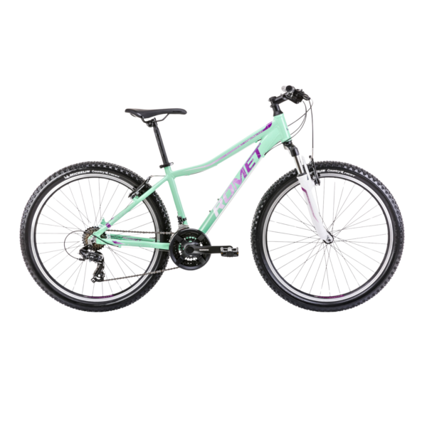 Jalgratas ROMET Jolene 6.1, 26" roheline-lilla (S)