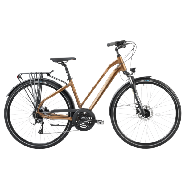 jalgratas_Romet_Gazela6_2024-pruunmust Naiste jalgratas ROMET Gazela 6, pruun-must (M)