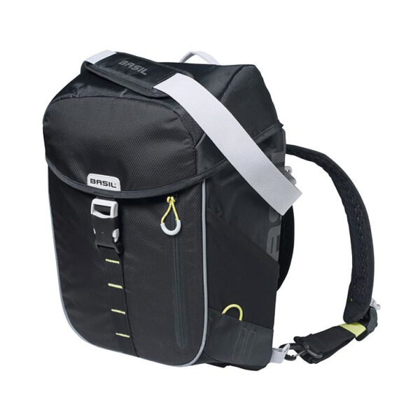 jalgrattakott-basil-miles-bicycle-daypack-17-liter-black_1 Jalgrattale kinnitatav seljakott Basil Miles, 17 l