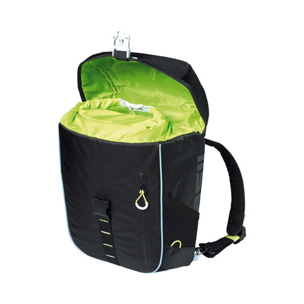 jalgrattakott-basil-miles-bicycle-daypack-17-liter-black_4 Jalgrattale kinnitatav seljakott Basil Miles, 17 l