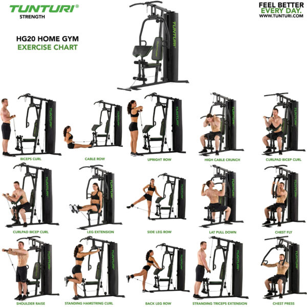 joupink-tunturi-home-gym-hg20-8 Jõupink TUNTURI HG20 Home Gym