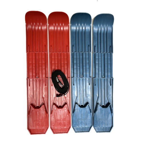 junior Suusad UNIPLAST Juunior, lastele rihmadega, 56 cm, mix