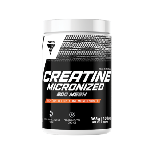 Kreatiin TREC CREATINE MICRONIZED 200 MESH, 400 kapslit