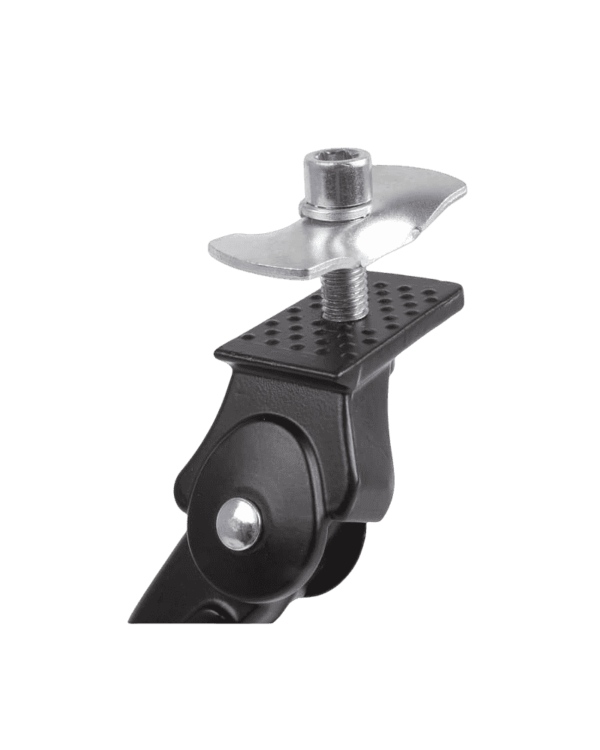 Seisujalg keskjooksule, reguleeritav, 24"-29", must sinise nupuga