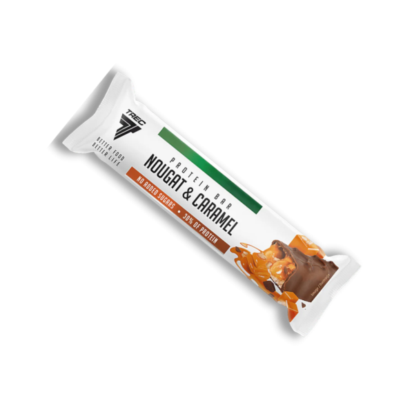proteiinibatoon_Trec_ProteinBar-PeanutNougat-46g Valgubatoon TREC PROTEIN BAR NOUGAT & CARAMEL, 46g
