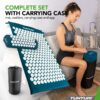 Akupunktuurimatt ja -padi TUNTURI Acupressure Mat And Pillow, Petrol Blue