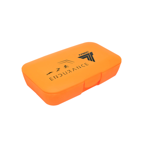 Tabletikarp TREC BOX FOR TABLETS -  ORANGE - ENDURANCE