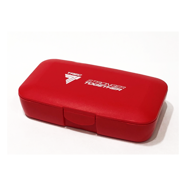 Tabletikarp TREC BOX FOR TABLETS -  RED - STRONGER TOGETHER