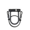 U-lukk AXA Newton Mini+Cable 100*8, terastrossiga