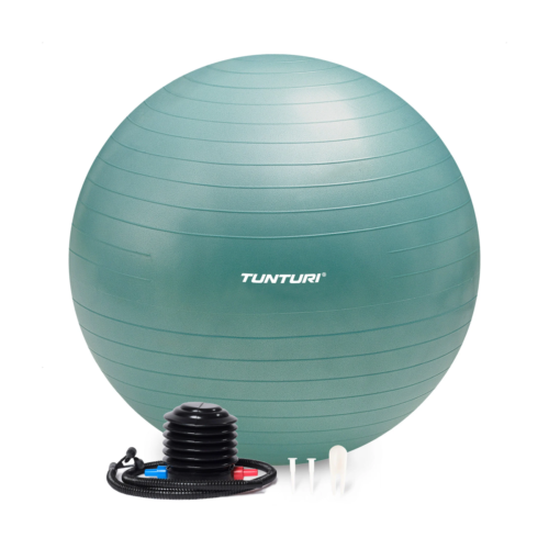 Võimlemispall TUNTURI Gymball 65cm, Anti-Burst, Petrol