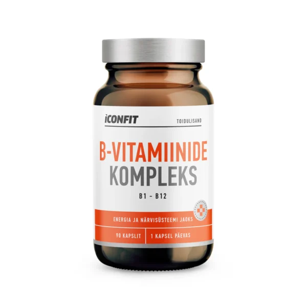ICONFIT B-Vitamiinide kompleks (90 Kapslit) ICONFIT B-Vitamiinide kompleks (90 Kapslit)