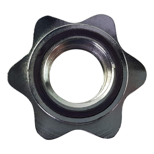 Hantlikang TUNTURI Banana-shaped Chrome bar, 38cm