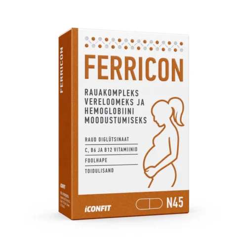 ICONFIT Ferricon - Rauakompleks rasedatele, N45 EE ICONFIT Ferricon - Rauakompleks rasedatele, N45 EE