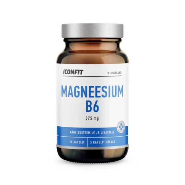 IF_magneesium_B6_EE_150ml_3000px_695x695 ICONFIT Magneesium B6 (90 Kapslit)
