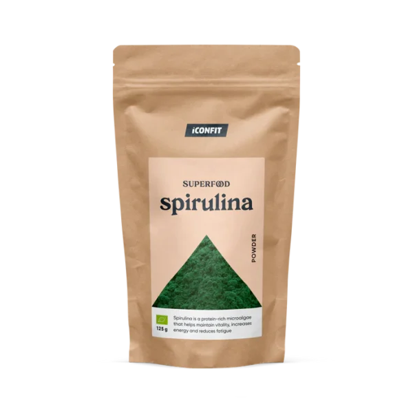 ICONFIT Mahe Spirulina pulber (125g)