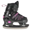 2in1_NilsExtreme_NH11912A-BlackPink-11 2in1 (rull)uisud NILS EXTREME NH11912A In-line Skates/Hockey Ice Skates, S (31-34), Black/Pink
