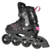 2in1_NilsExtreme_NH11912A-BlackPink-4 2in1 (rull)uisud NILS EXTREME NH11912A In-line Skates/Hockey Ice Skates, S (31-34), Black/Pink