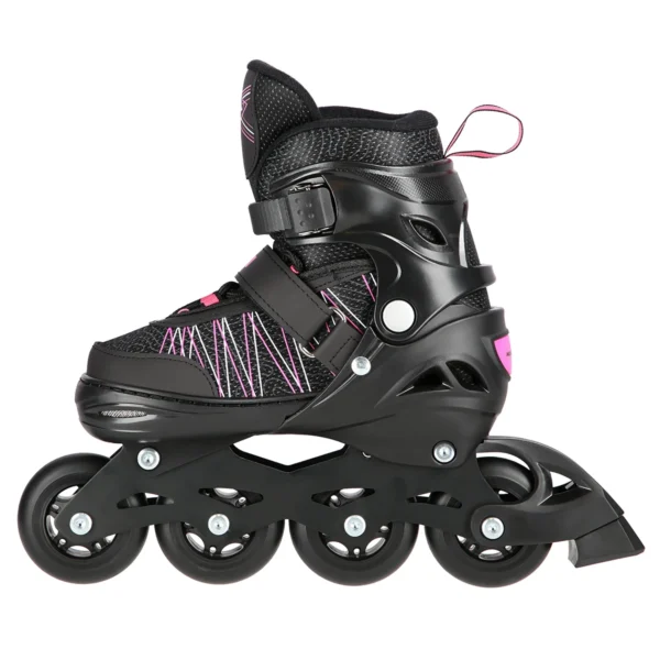2in1_NilsExtreme_NH11912A-BlackPink-5 2in1 (rull)uisud NILS EXTREME NH11912A In-line Skates/Hockey Ice Skates, S (31-34), Black/Pink