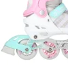 4in1-rulluisud-NILS-EXTREME-NH18192-roosa-munt-L-39-436 4in1 (rull)uisud NILS EXTREME NH18192, In-line Skates/Hockey Ice Skates, S (29-33), Pink/Mint/White