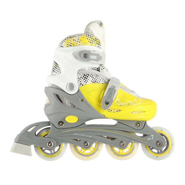 4in1 (rull)uisud NILS EXTREME NH18331, kollased, (35-38 cm)