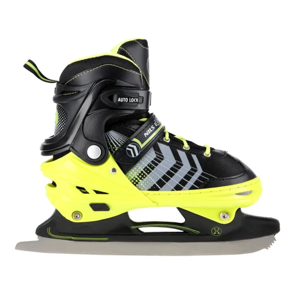 4in1_rulluisud_NilsExtreme_NH18192-BlackGreen-15 4in1 (rull)uisud NILS EXTREME NH18192 In-line Skates/Hockey Ice Skates, M (34-38), Black/Green