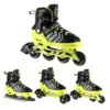 4in1_rulluisud_NilsExtreme_NH18192-BlackGreen-3 4in1 (rull)uisud NILS EXTREME NH18192 In-line Skates/Hockey Ice Skates, M (34-38), Black/Green