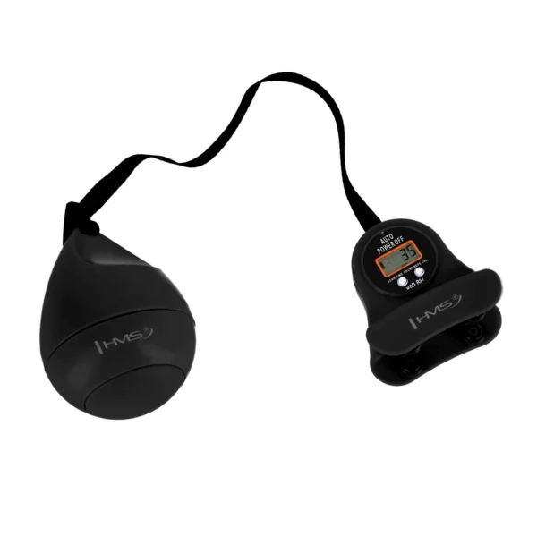 Hularõngas magneti, raskuse ja lugejaga HMS HHM13, must-kuldne