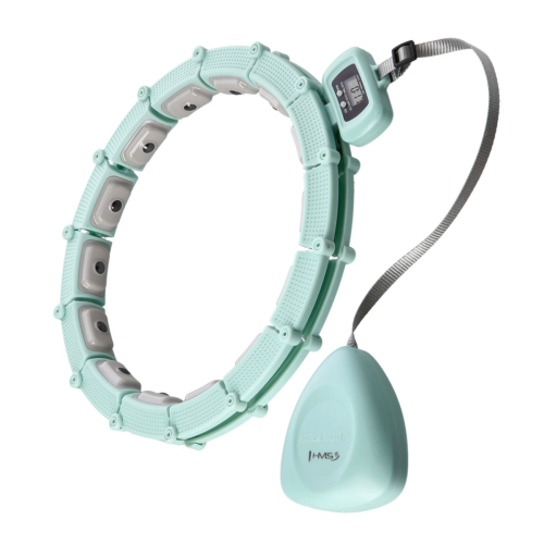 Hularõngas magneti, raskuse ja lugejaga HMS HHM14, roheline