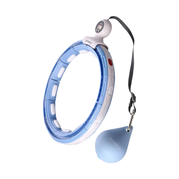 Hularõngas magneti, raskuse ja lugejaga HMS HHM15, sinine