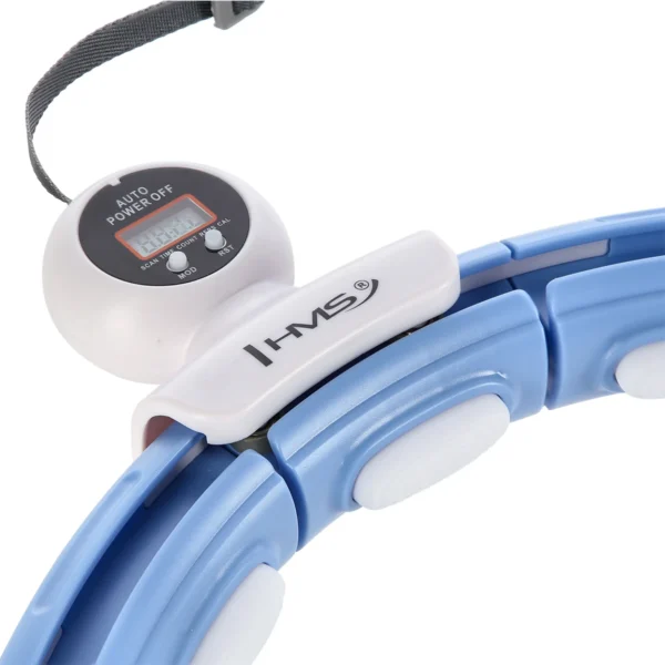 Hularõngas magneti, raskuse ja lugejaga HMS HHM15, sinine