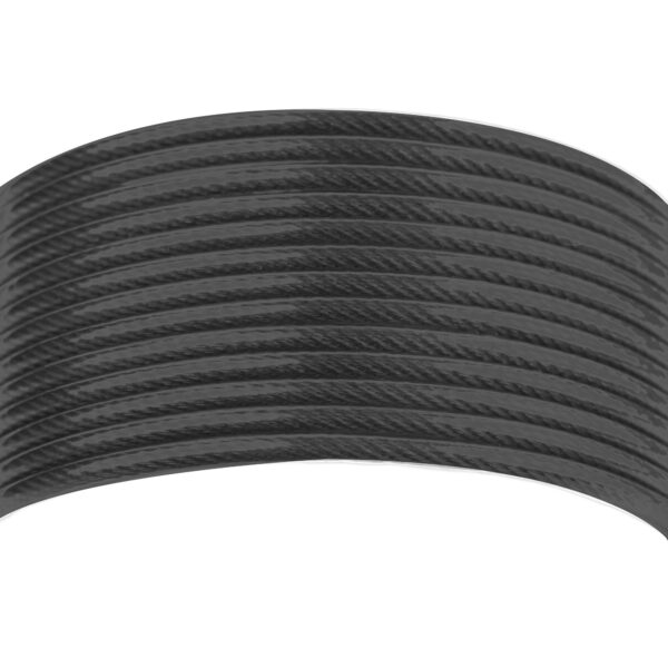 Huppenoor-SPOKEY-X-Rope-Midd-terasest-must5 Hüppenöör SPOKEY X-Rope Midd, terasest, must