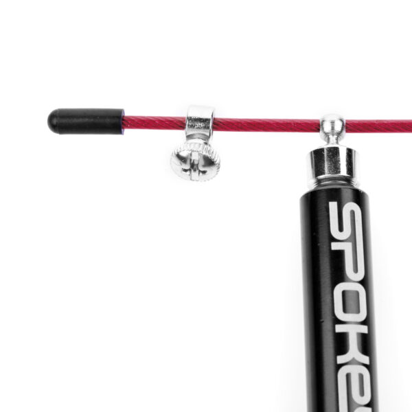 Hüppenöör SPOKEY X-Rope Tweet, terasest, punane