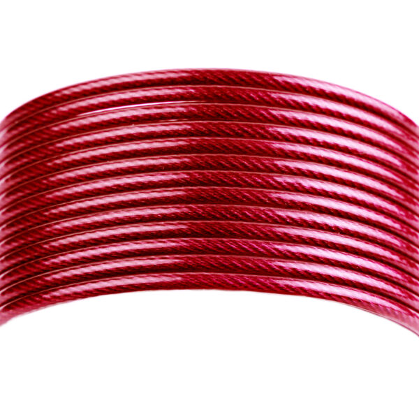 Hüppenöör SPOKEY X-Rope Tweet, terasest, punane